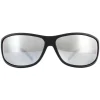 Montana Sunglasses SP308C Black Rubber Revo Silver Mirror Polarized