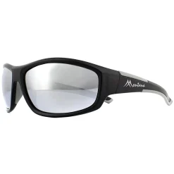Montana Sunglasses SP311C Black Rubber Revo Silver Mirror Polarized
