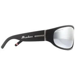 Montana Sunglasses SP308C Black Rubber Revo Silver Mirror Polarized