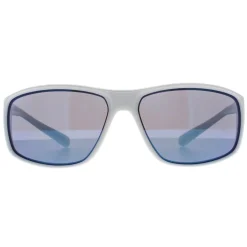Nike Sunglasses Adrenaline MI EV1134 144 White Blue Mirrored