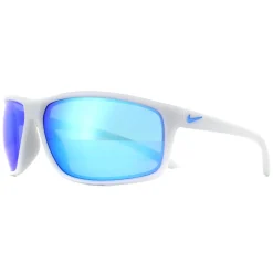 Nike Sunglasses Adrenaline M EV1113 066 Matte Grey Blue Mirror