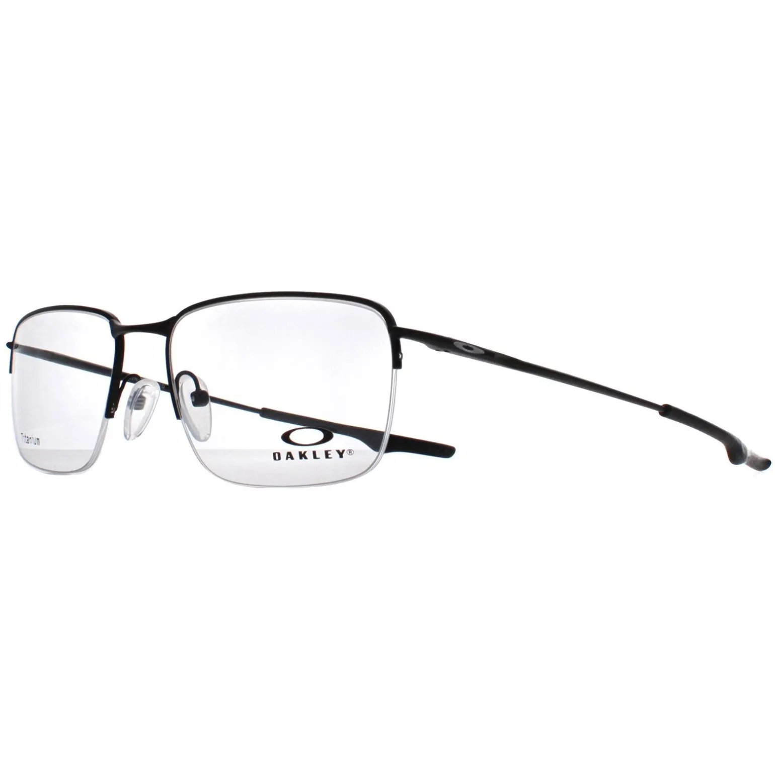 Oakley Glasses Frames OX5148 Wingback Sq 5148-01 Satin Black Men