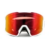 Oakley Ski Goggles Line Miner OO7070-13 Matt White Prizm Torch Iridium