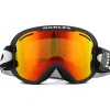 Oakley Ski Goggles O Frame 2.0 Pro XM OO7113-01 Matte Black Fire Iridi
