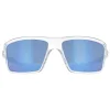 Oakley Sunglasses Cables OO9129-05 Polished Clear Prizm Sapphire Polar