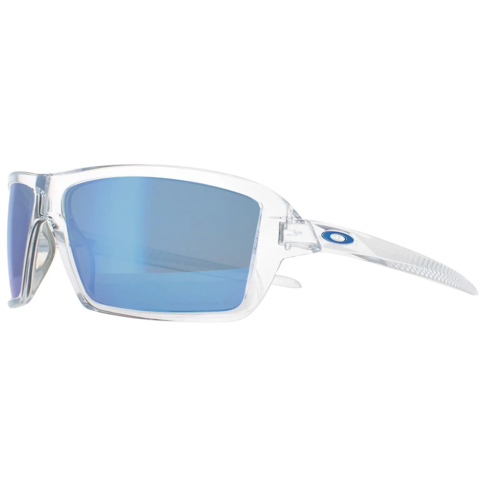 Oakley Sunglasses Cables OO9129-05 Polished Clear Prizm Sapphire Polar
