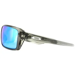 Oakley Sunglasses Double Edge OO9380-06 Grey Smoke Prizm Sapphire Pola