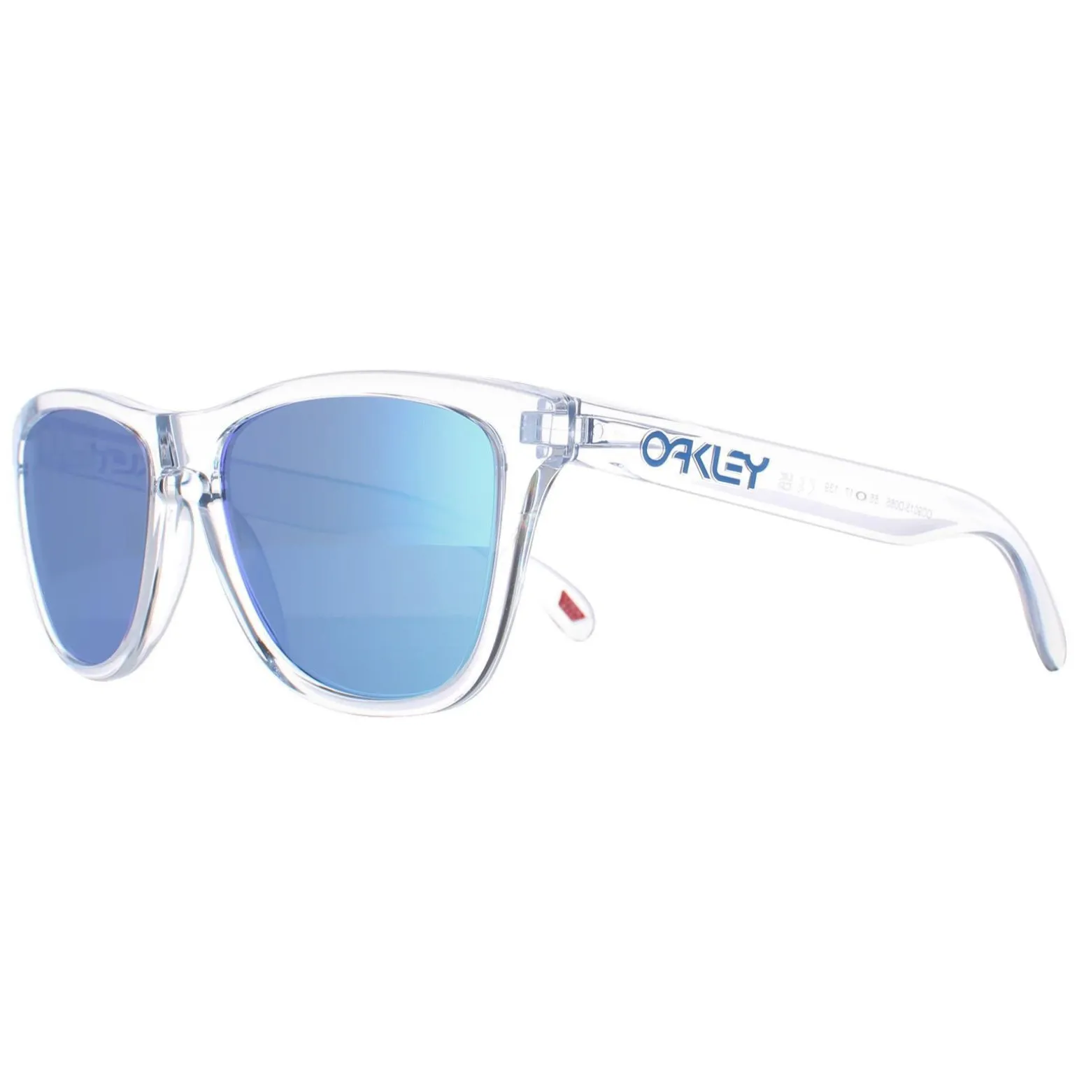 Oakley Sunglasses Frogskins OO9013-D0 Crystal Clear Prizm Sapphire
