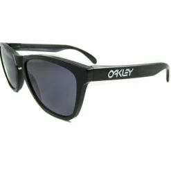 Oakley Sunglasses Frogskins Polished Black Grey 24-306