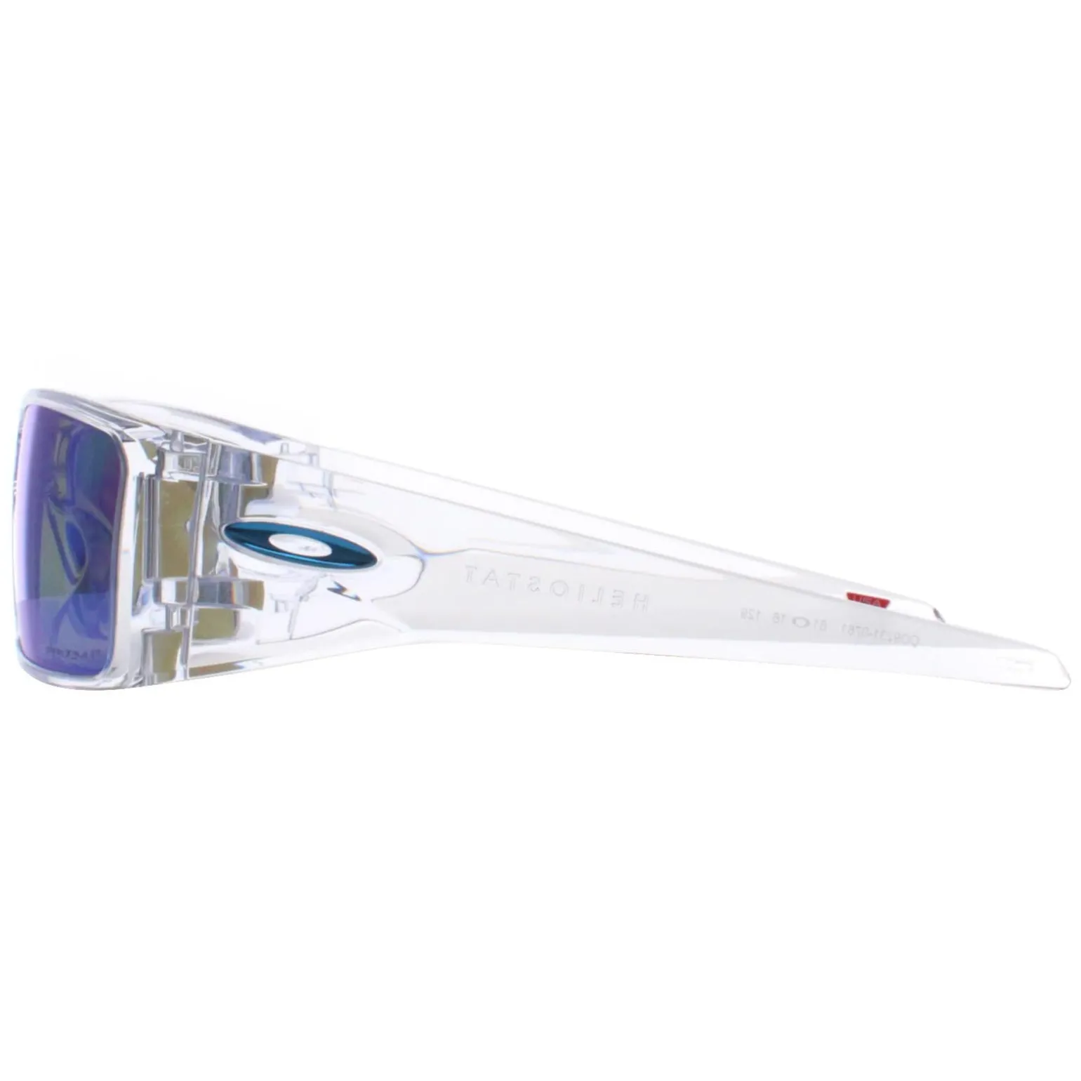 Oakley Sunglasses Heliostat OO9231-07 Clear Prizm Sapphire Polarized