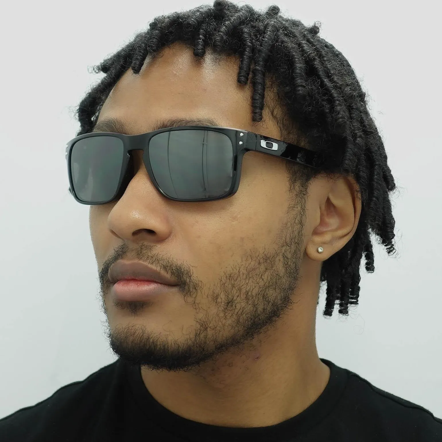 Oakley Sunglasses Holbrook OO9102-E1 Polished Black Prizm Black