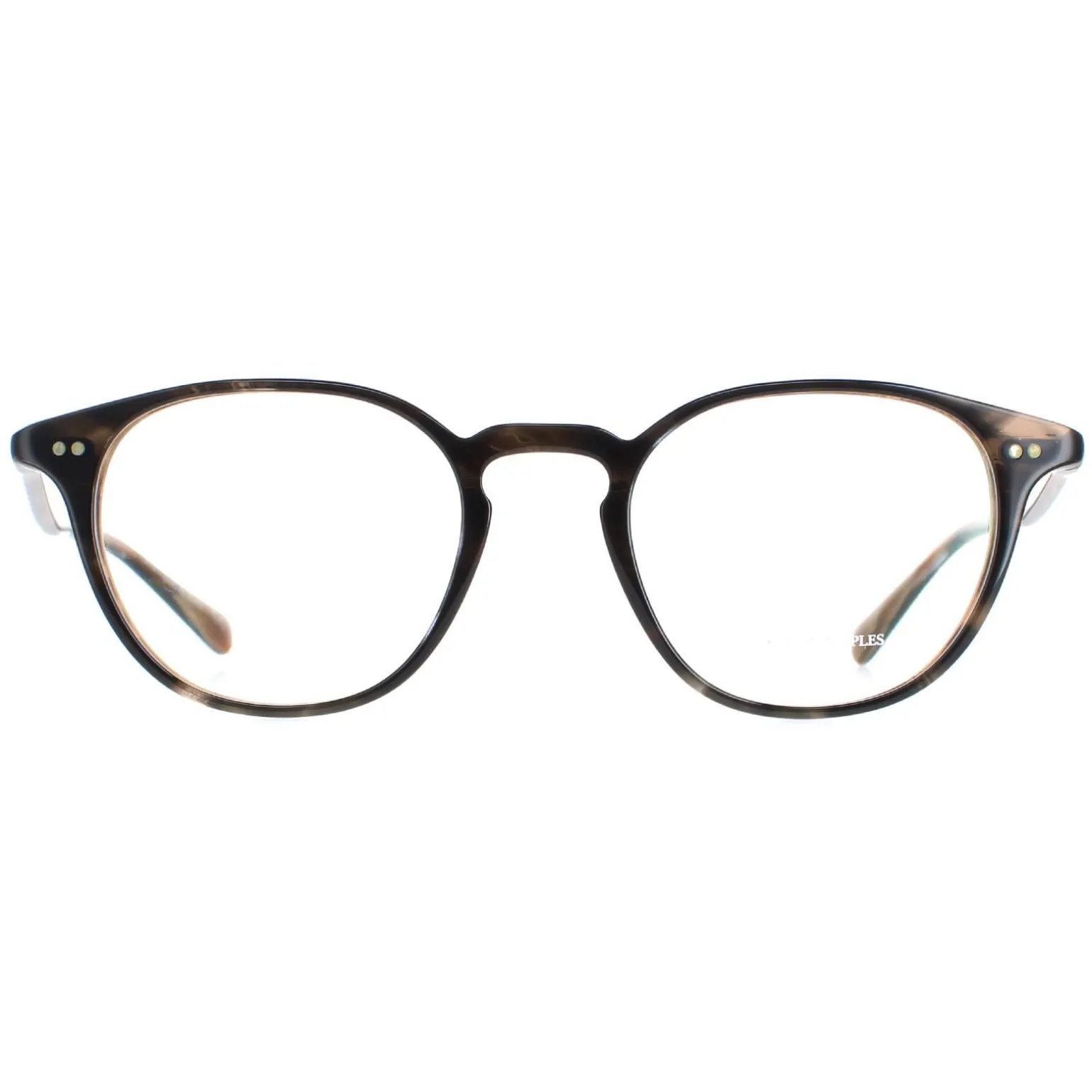 Oliver Peoples Glasses Frames OV5062 Emerson 1683 Navy Bark Brown Horn