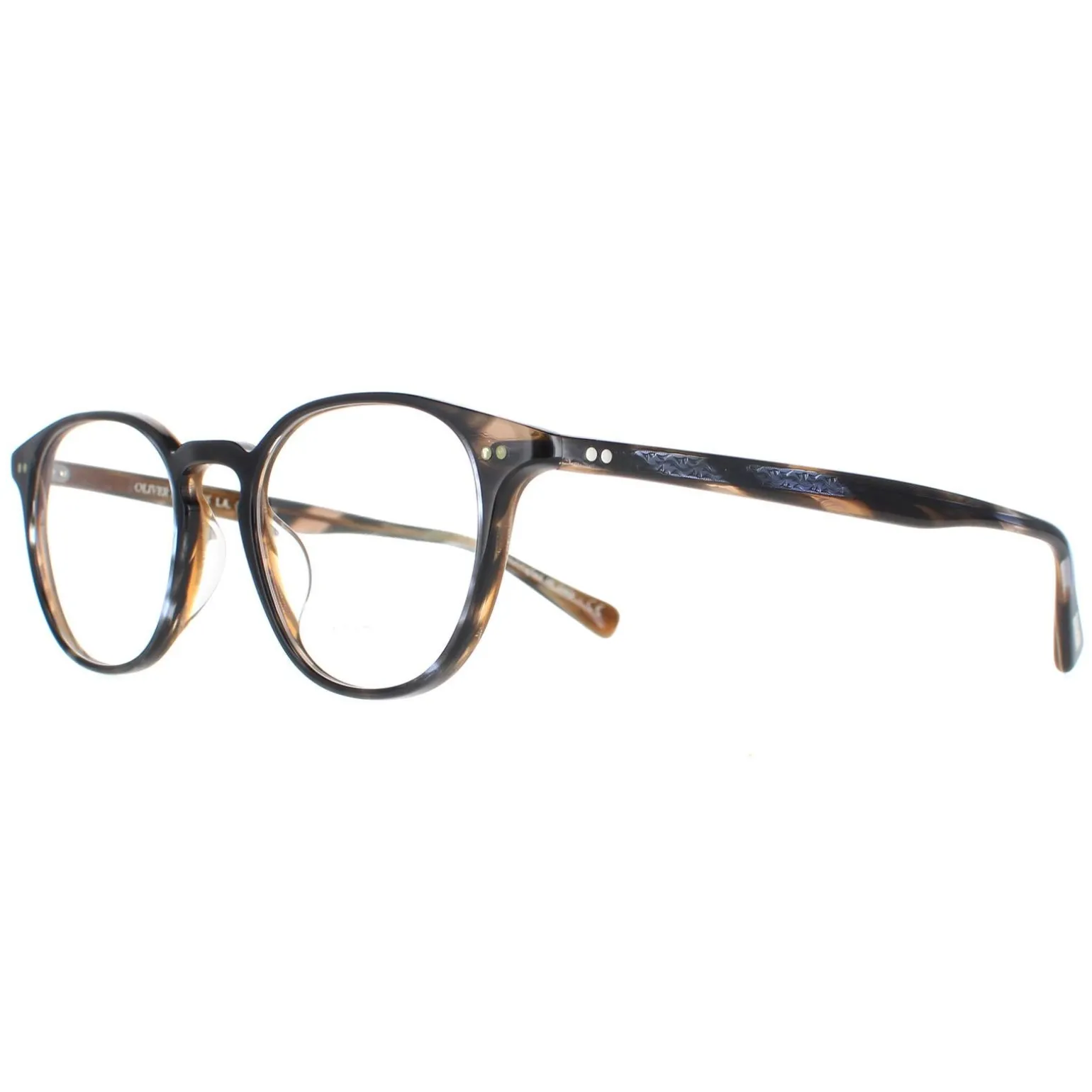 Oliver Peoples Glasses Frames OV5062 Emerson 1683 Navy Bark Brown Horn
