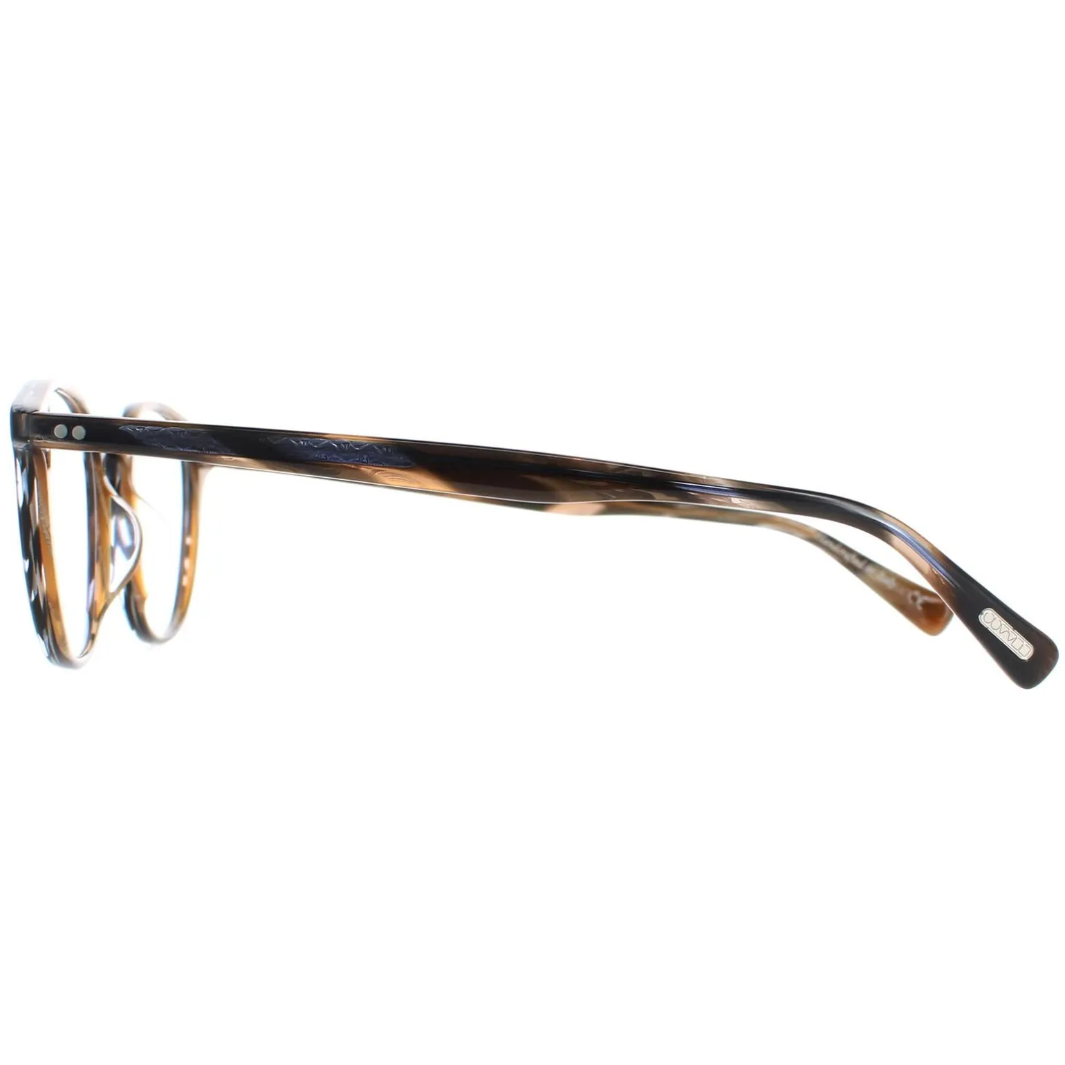 Oliver Peoples Glasses Frames OV5062 Emerson 1683 Navy Bark Brown Horn