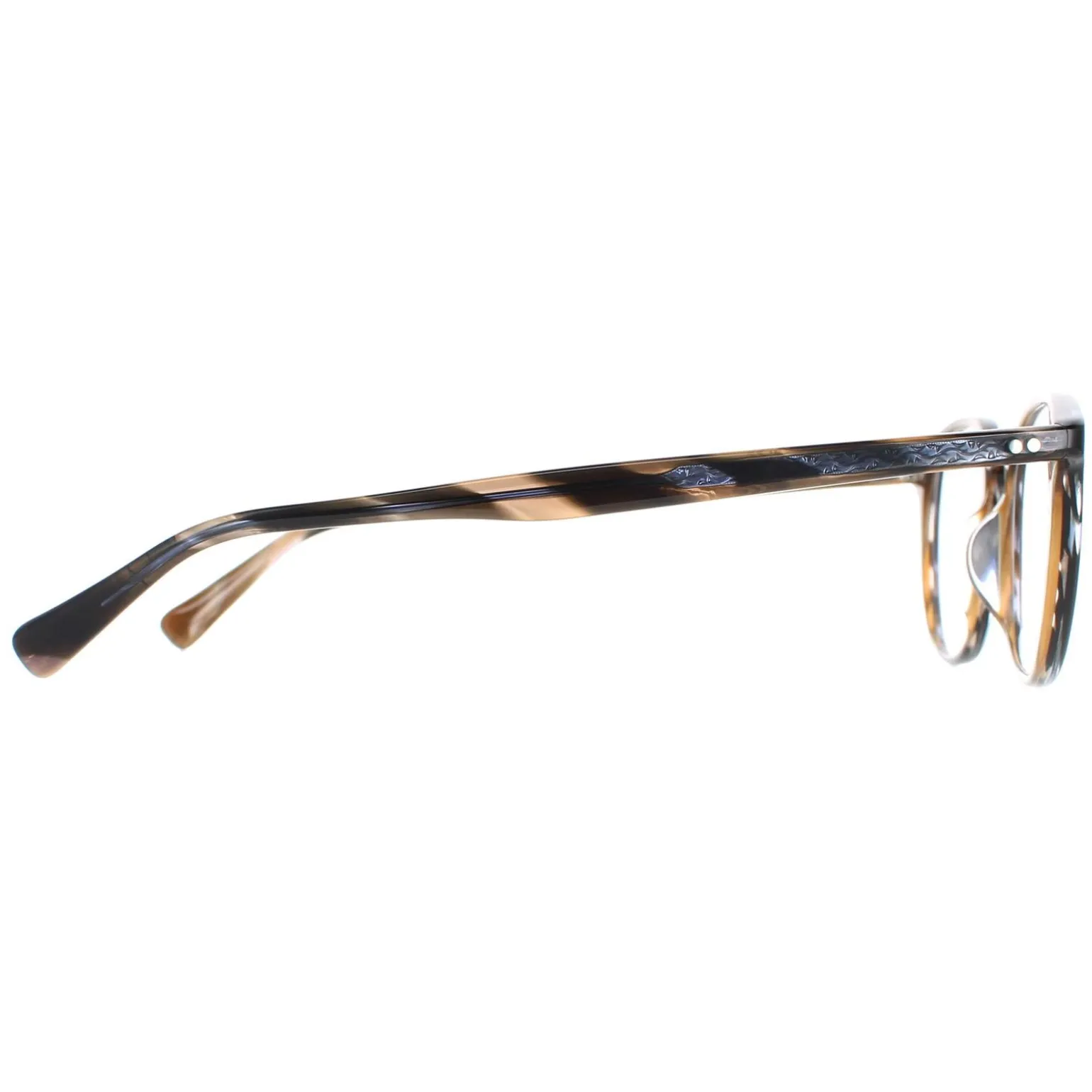 Oliver Peoples Glasses Frames OV5062 Emerson 1683 Navy Bark Brown Horn