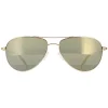 Oliver Peoples Sunglasses Benedict 1002 5264O9 18K Gold Plated G15 Gol