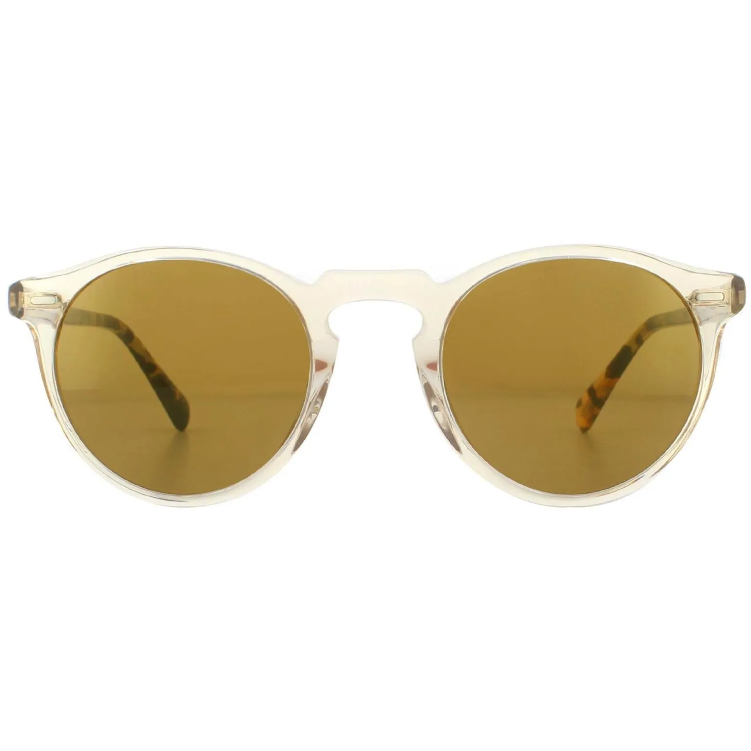 Oliver Peoples Sunglasses Gregory Peck 5217 1485W4 Honey Dark Brown Go