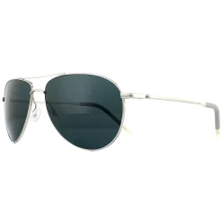 Oliver Peoples Sunglasses Benedict 1002 50363R Silver Blue Polarized