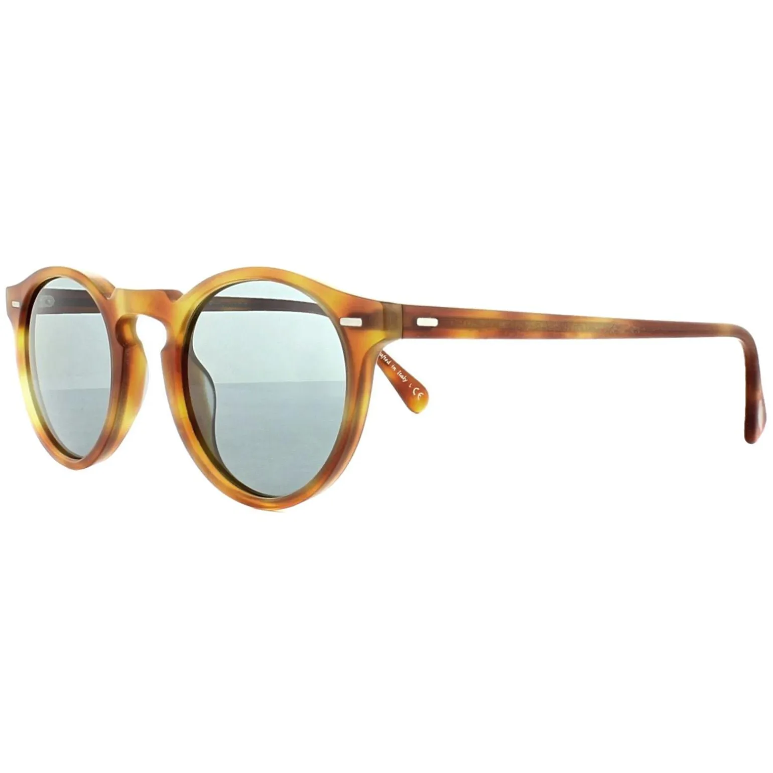 Oliver Peoples Sunglasses Gregory Peck 5217 1483R8 Semi Matt Havana In