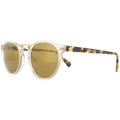 Oliver Peoples Sunglasses Gregory Peck OV5217S 1485W4 Buff and Dark To