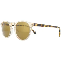 Oliver Peoples Sunglasses Gregory Peck 5217 1485W4 Honey Dark Brown Go