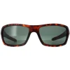 O'Neill Sunglasses Barrel 122P Matte Tortoise Solid Green Polarized