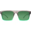 O'Neill Sunglasses Beacons 165P Green Grey Faded Green Mirrored