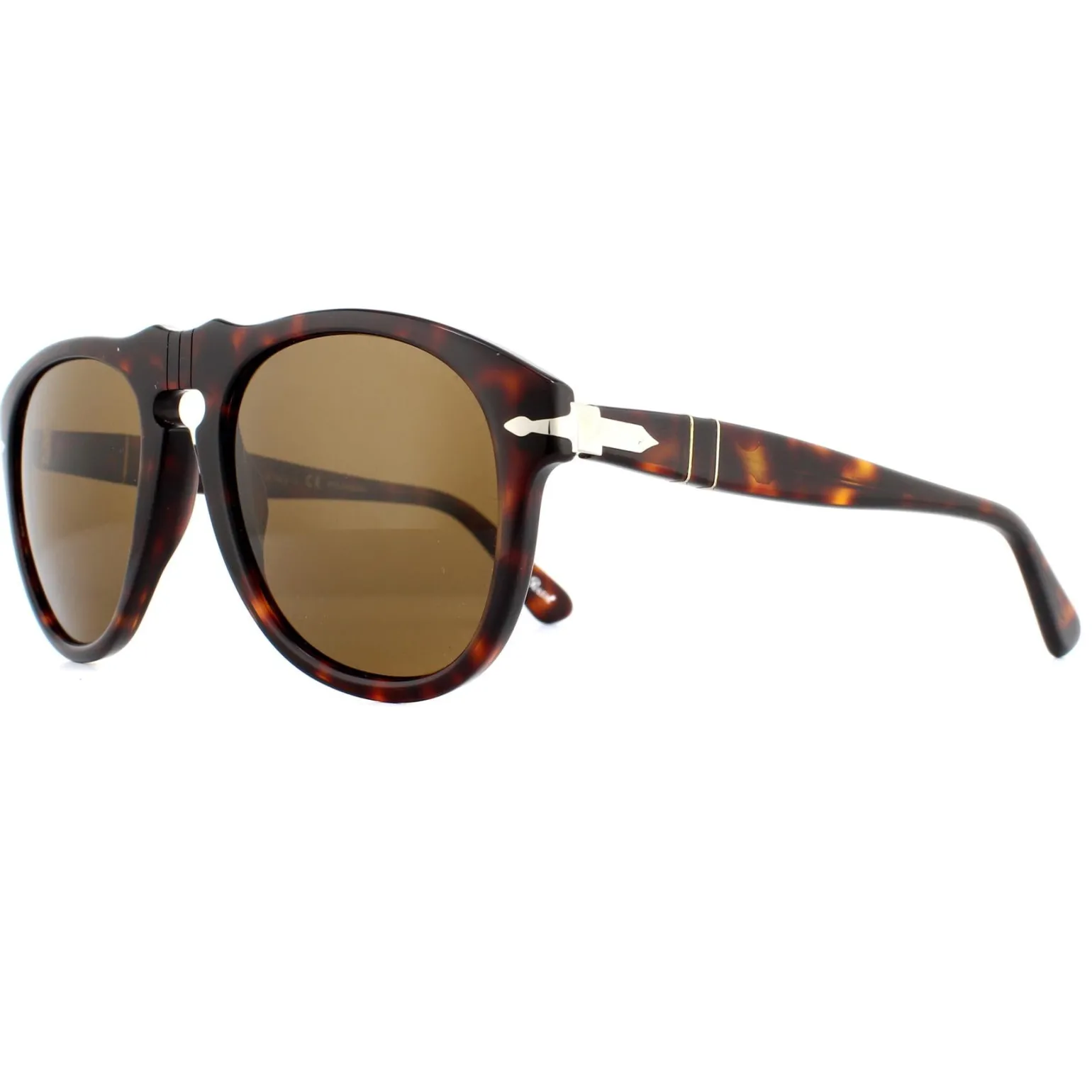 Persol Sunglasses 0649 24/57 Havana Brown Polarized Steve McQueen 54mm