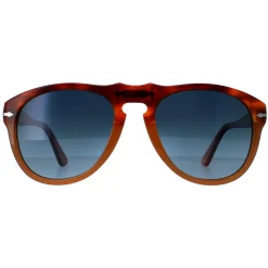 Persol Sunglasses 0649 1025S3 Resina e Sale Brown Blue Polarized 54mm