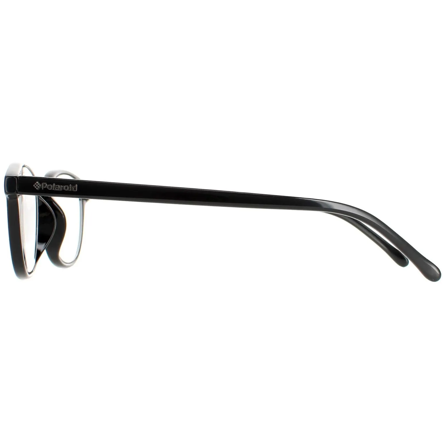 Polaroid Glasses Frames PLD 0008/R/CH Readers D28 Shiny Black Men Wome
