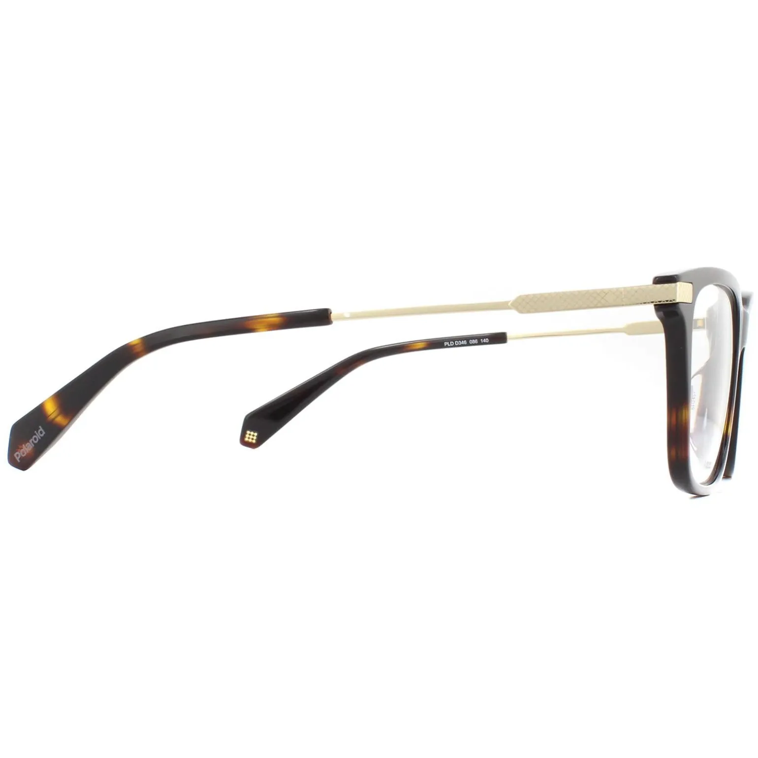 Polaroid Glasses Frames PLD D346 086 Dark Havana