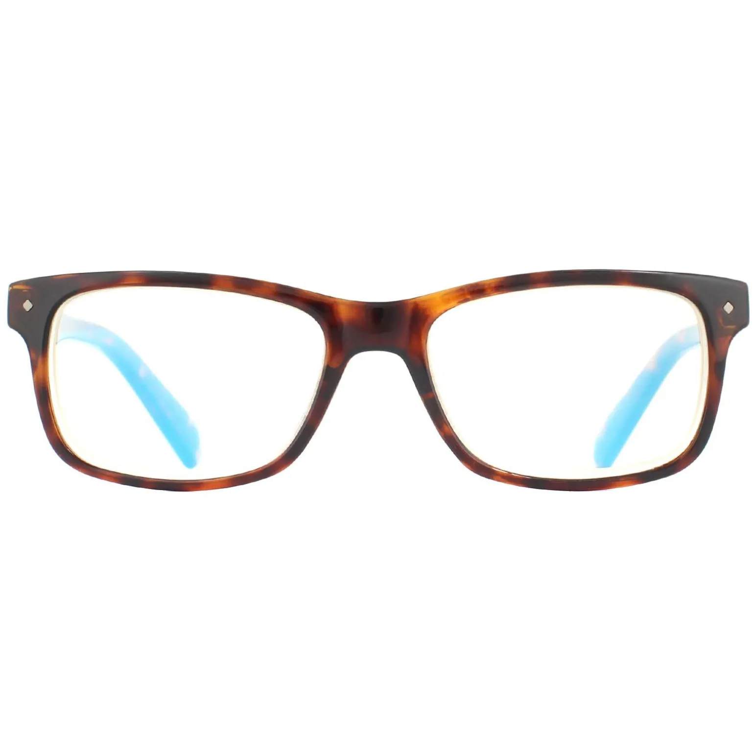 Polaroid Glasses Readers 0023/R 086 Havana +1.0 Blue Light Block