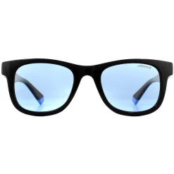 Polaroid Kids Sunglasses 8009/N/NEW D51 C3 Black Blue Blue Polarized