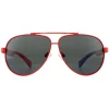 Polaroid Kids Sunglasses PLD 8034/S C9A M9 Red Grey Polarized