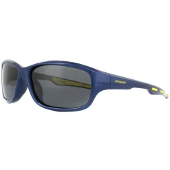 Polaroid Kids Sunglasses P0425 KEA Y2 Blue Lime Grey Polarized