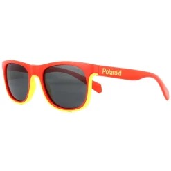 Polaroid Kids Sunglasses PLD 8041/S AHY M9 Red Yellow Grey Polarized