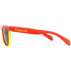 Polaroid Kids Sunglasses PLD 8041/S AHY M9 Red Yellow Grey Polarized