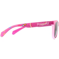 Polaroid Kids Sunglasses PLD 8035/S MU1 M9 Fuschia Grey Polarized
