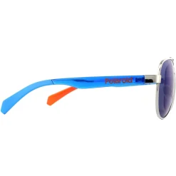 Polaroid Kids Sunglasses PLD 8034/S PJP 5X Silver Blue Blue Gradient P