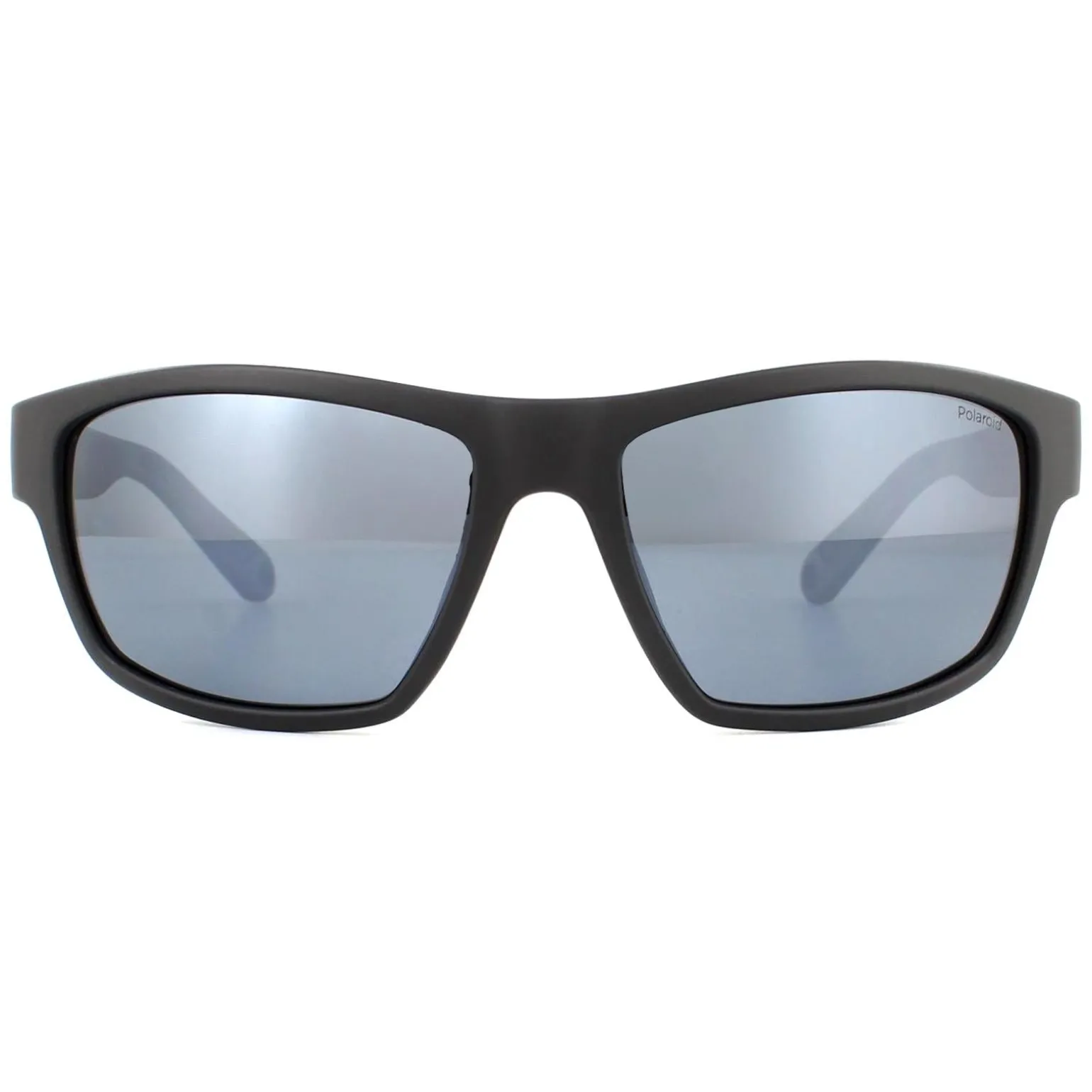 Polaroid Sport Sunglasses PLD 7037/S 003/EX Matte Black Grey Silver Mi