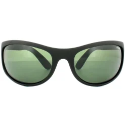 Polaroid Sport Sunglasses P7334 9CA RC Black Rubber Green Polarized
