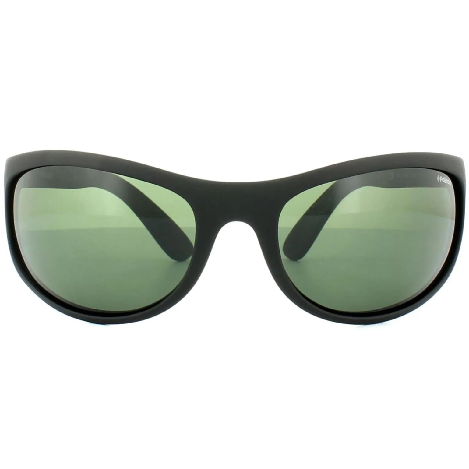 Polaroid Sport Sunglasses P7334 9CA RC Black Rubber Green Polarized