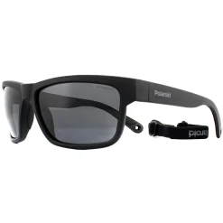 Polaroid Sport Sunglasses 7031/S 807 M9 Black Grey Polarized