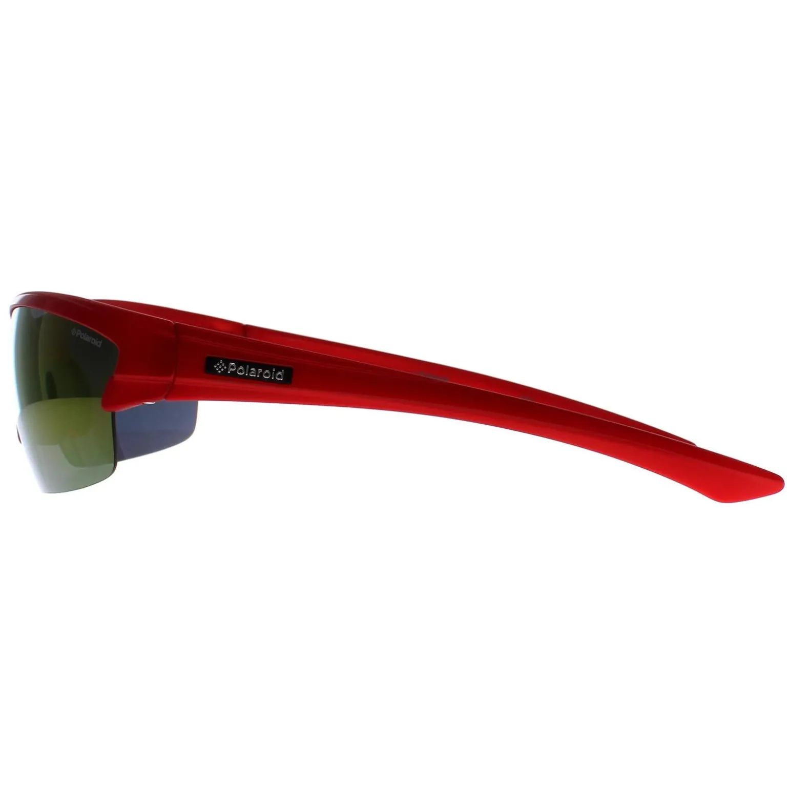Polaroid Sport Sunglasses P7413 33W JB Shiny Red Grey Silver Mirror Po