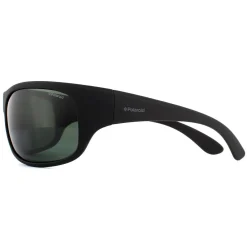 Polaroid Sport Sunglasses 07886 9CA RC Black Green Polarized