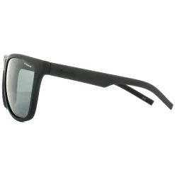 Polaroid Sport Sunglasses PLD 6014/S YYV Y2 Rubber Black Grey Polarize