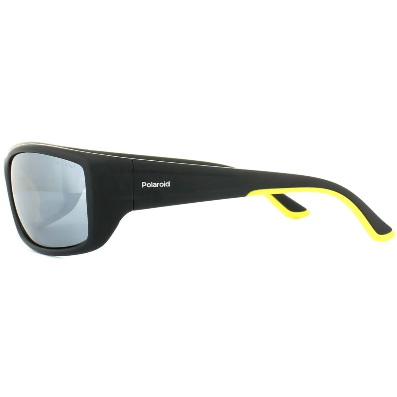 Polaroid Sport Sunglasses PLD 7011/S 71C EX Black Yellow Grey Silver M