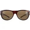 Polaroid Suncovers Fit Over Glasses Sunglasses PLD 9008/S 086 SP Dark