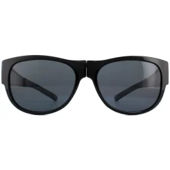 Polaroid Suncovers Fit Over Glasses Sunglasses PLD 9008/S 807 C3 Black