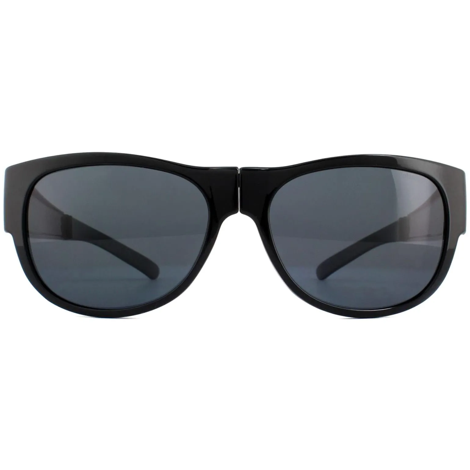 Polaroid Suncovers Fit Over Glasses Sunglasses PLD 9008/S 807 C3 Black